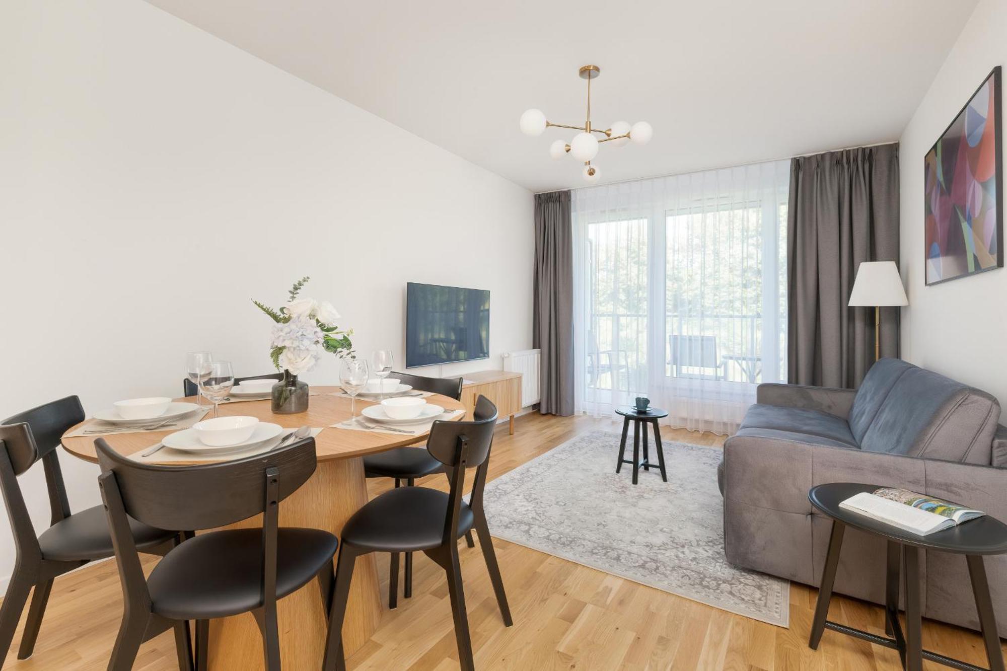 Stylowy Apartament W Gdansku Parking & Ekspres Do Kawy By Noclegi Renters Luaran gambar